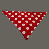 Red w/ White Polka Dots